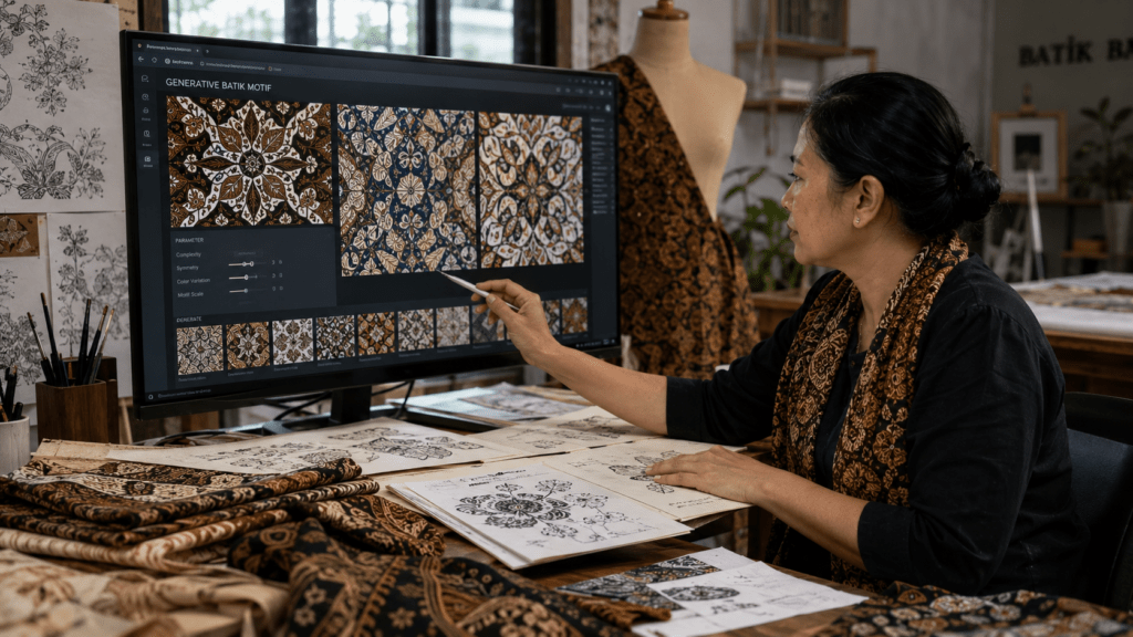 Begini AI Generatif Mengubah Cara Pengrajin Batik UNESCO Berkreasi di 2026