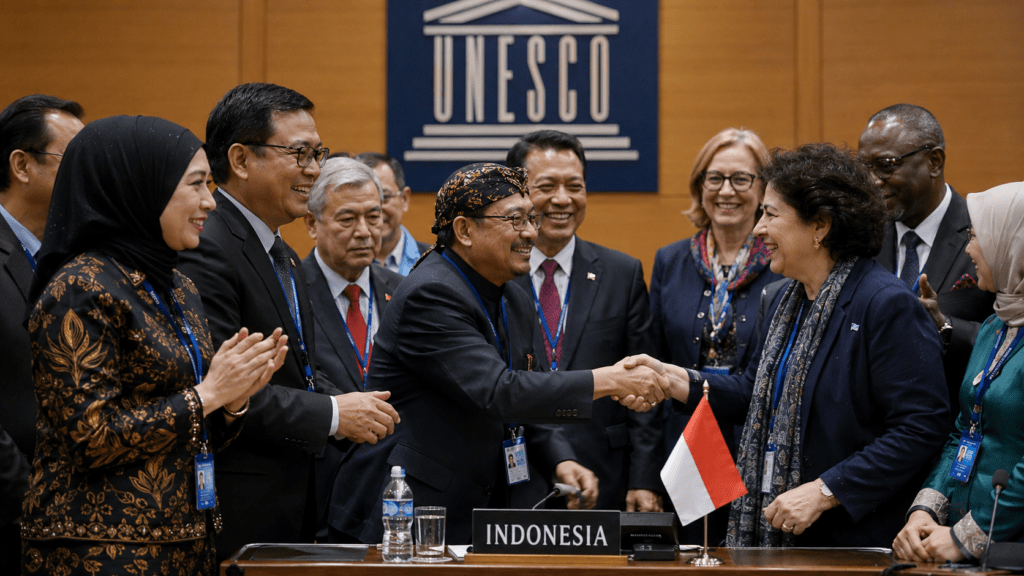 12 Tahun Menanti, Indonesia Rebut Kembali Kursi Komite Budaya UNESCO