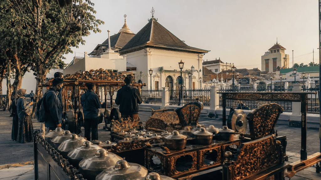 Lokasi Pagongan Kidul dan Pagongan Lor untuk penabuhan gamelan Sekaten 2026